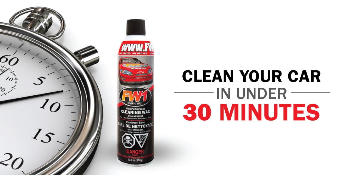 FW1 Racing Formula Cleaning Waterless Wash & Wax with Carnauba Car Wax by  FW1!