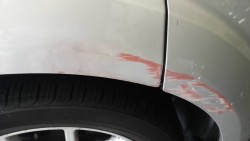 How to get paint off a car?
