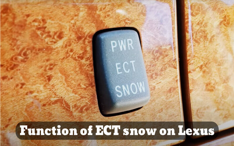 The ECT Snow Setting on Your Lexus An Essential Winter Driving Tool