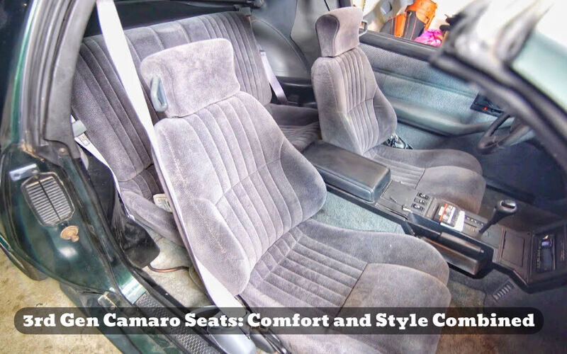 Upgrading Your 3rd Gen Camaro Seats Comfort and Style Combined