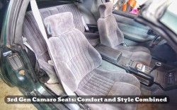 Upgrading Your 3rd Gen Camaro Seats: Comfort and Style Combined