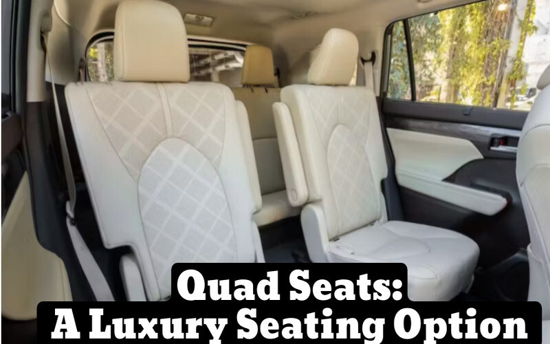 What are quad seats A Luxury Seating Option Explained
