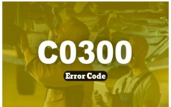 C0300 Error Code: Rear Speed Sensor Malfunction